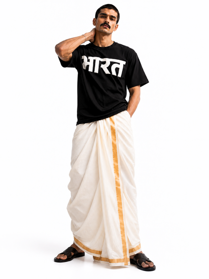 भारत T-SHIRT [BLACK]