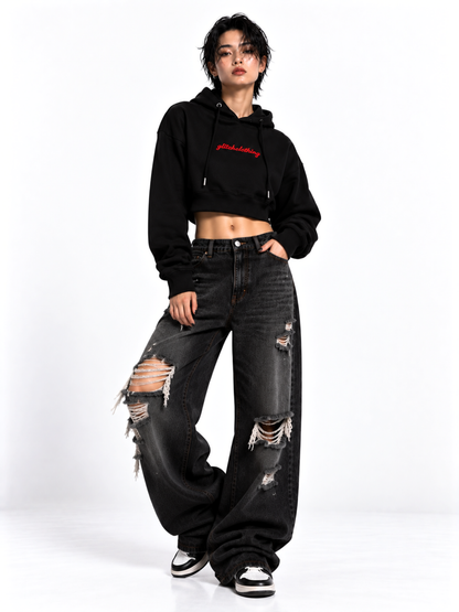 CROP HOODIE