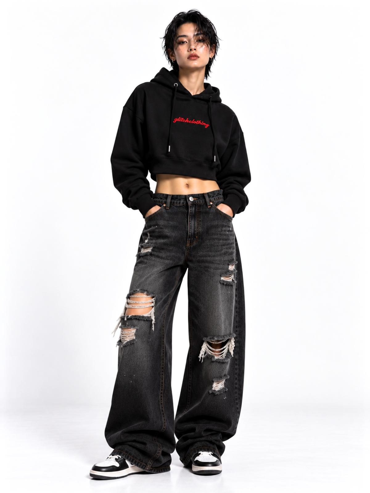 CROP HOODIE