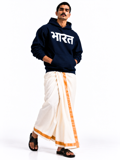 भारत HOODIE [NAVY]