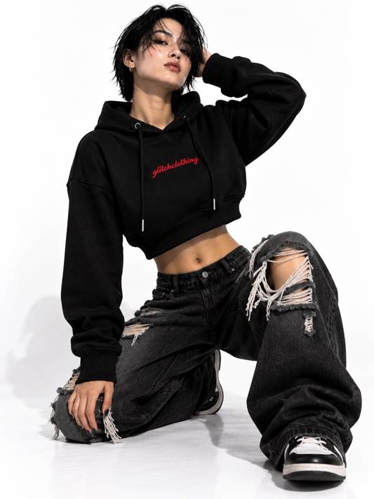 CROP HOODIE