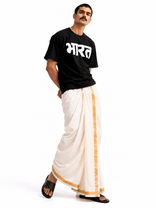 भारत T-SHIRT [BLACK]