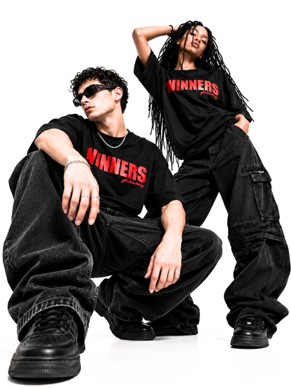 WINNERS-OVERSIZED T-SHIRT