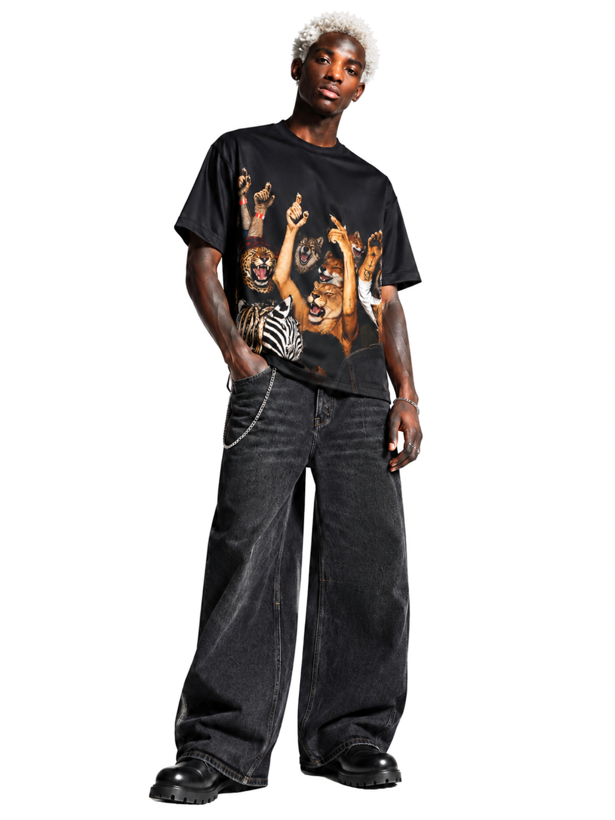 ANIMAL PARTY-TSHIRT