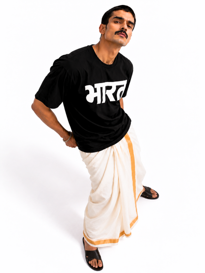 भारत T-SHIRT [BLACK]