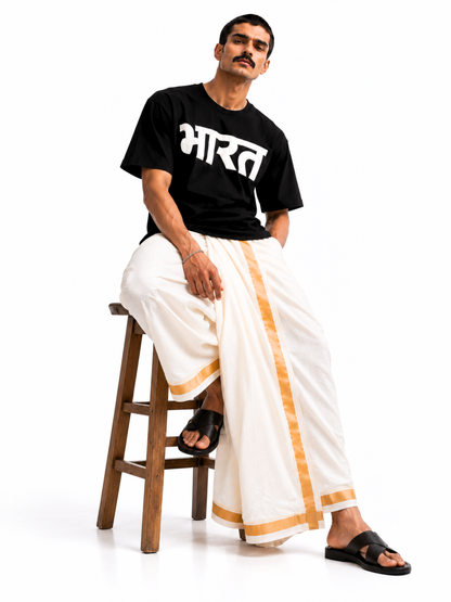 भारत T-SHIRT [BLACK]