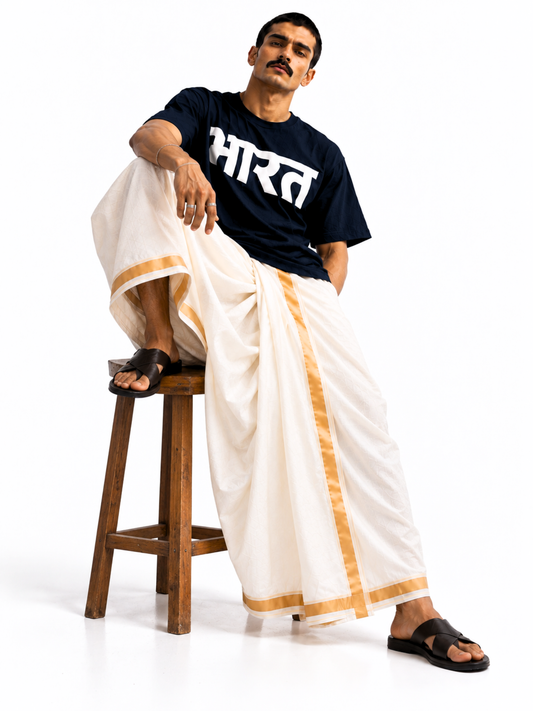 भारत T-SHIRT [NAVY]