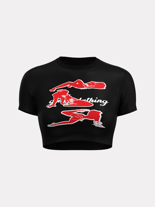 CRIMSON MUSE - CROP TOP