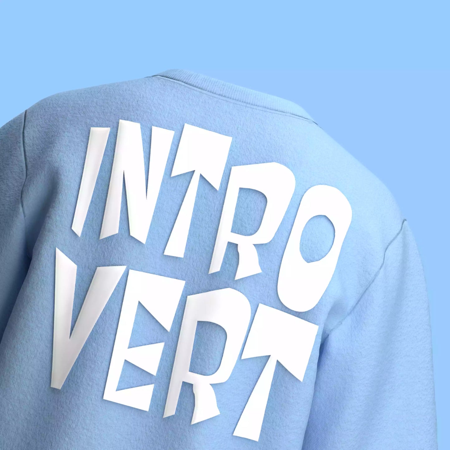 "INTROVERT" UNISEX OVERSIZED TEE