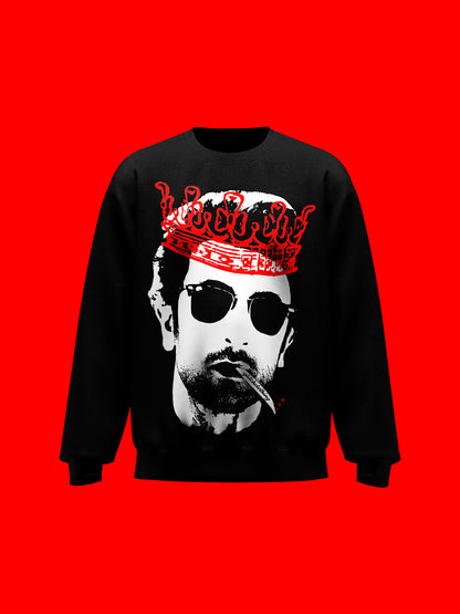 CROWNED IN CHAOS SWEATSHIRT [UNISEX][HEAVYWEIGHT]