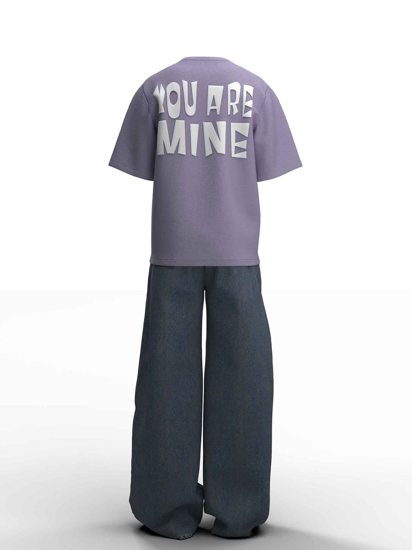 "MINE" OVERSIZED TEE