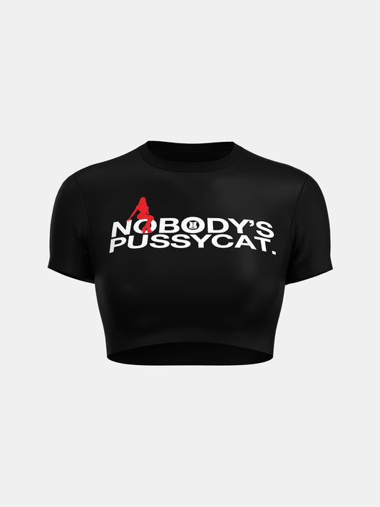 NOBODY'S PUSSYCAT - CROP TOP
