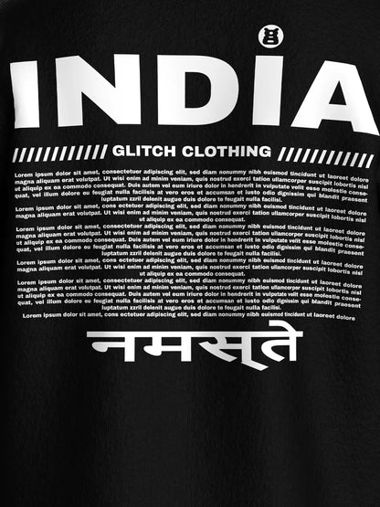 "INDIA" UNISEX OVERSIZED TEE