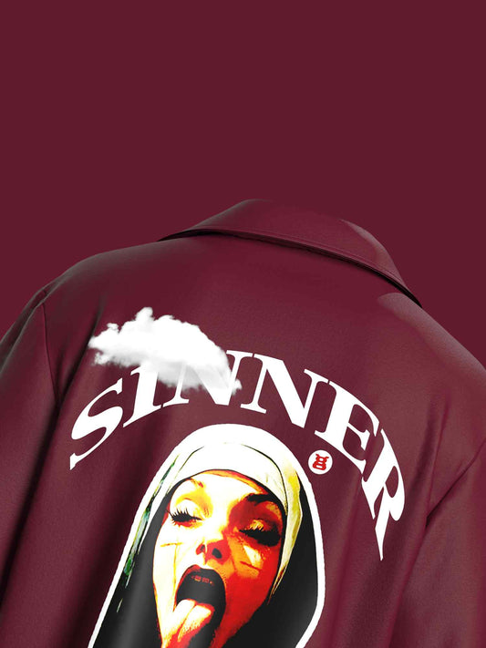 HOLY SIN OVERSIZED SHIRT [UNISEX]