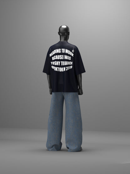 9 to 5 – Navy Edition T-SHIRT [UNISEX]