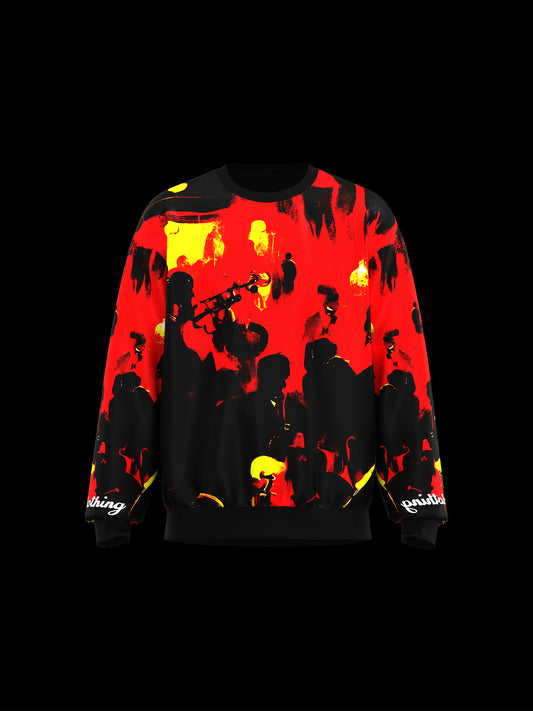 MIDNIGHT JAZZ SWEATSHIRT [UNISEX] [Regular fit]