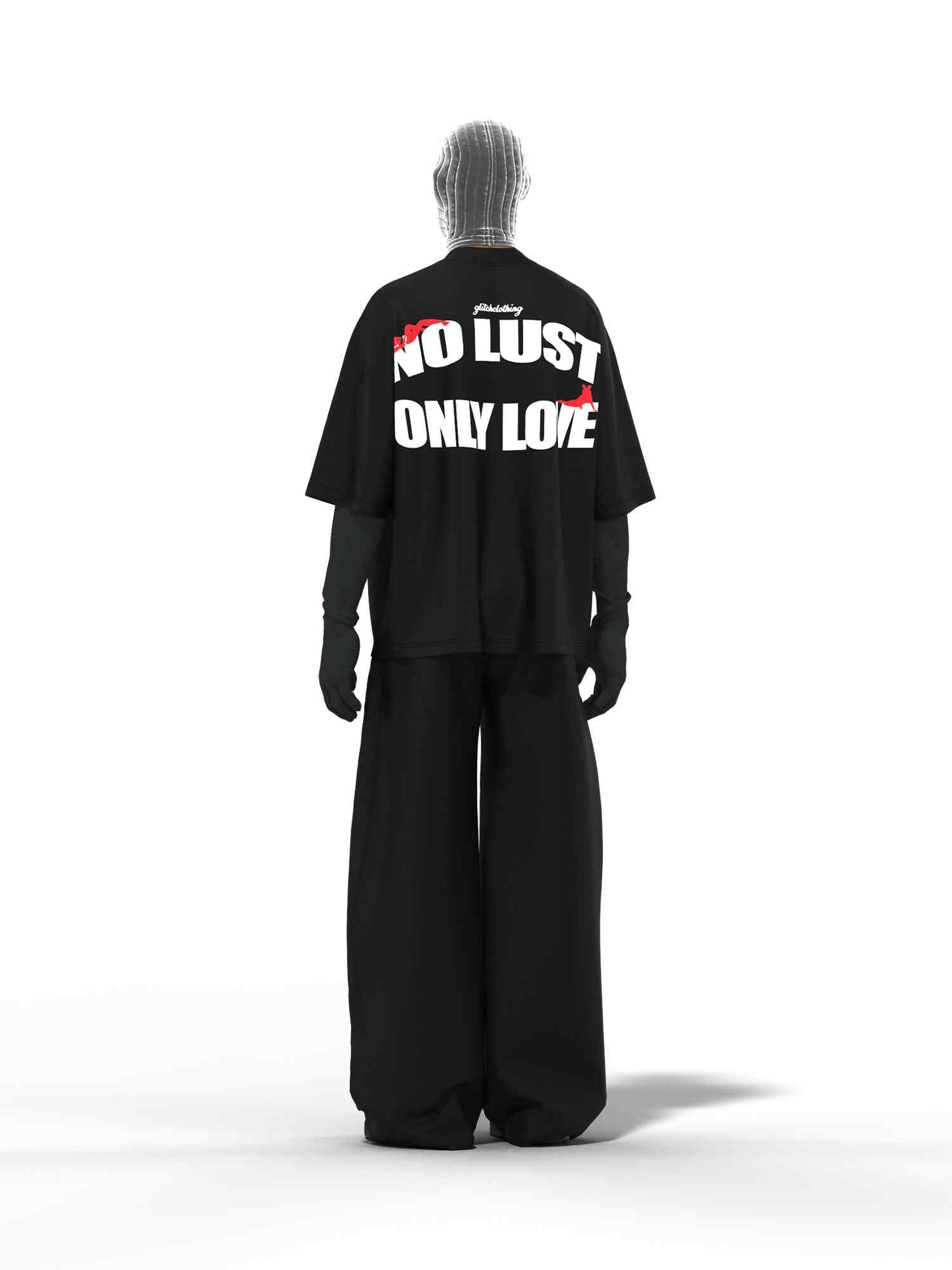 NO LUST, ONLY LOVE – Dark Mode T-SHIRT [UNISEX]
