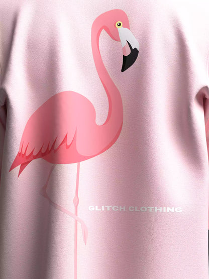 "OISEAU ROSE" UNISEX OVERSIZED SWEATSHIRT