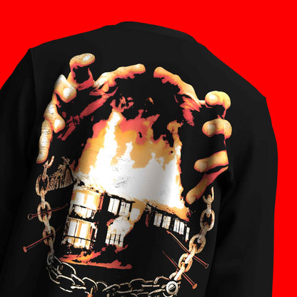 "FLAME" UNISEX OVERSIZED SWEATSHIRT