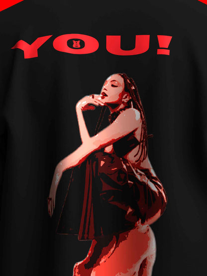 "YOU" UNISEX OVERSIZED SWEATSHIRT