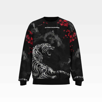 "AFlower & Tiger" UNISEX SWEATSHIRT