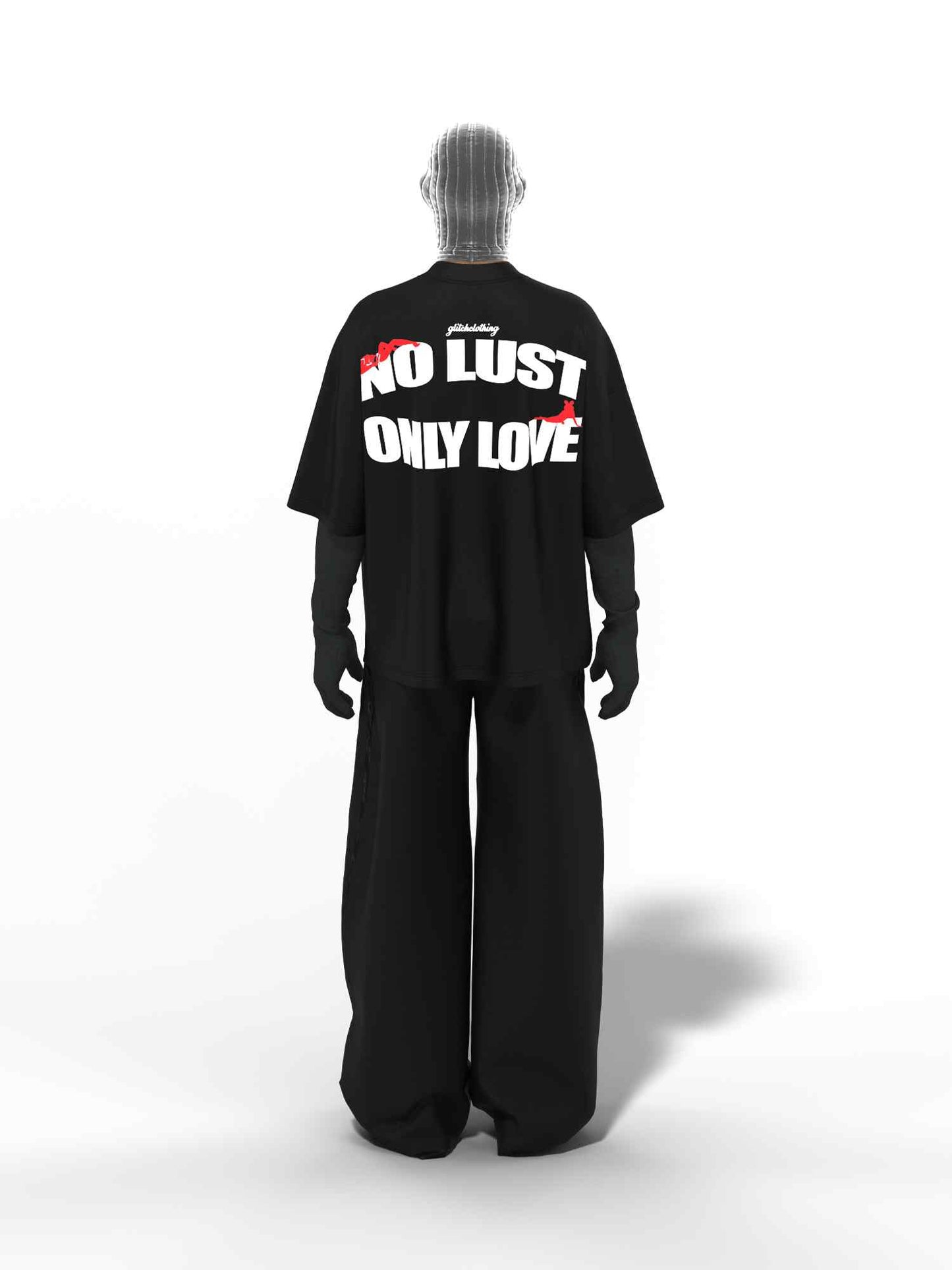 NO LUST, ONLY LOVE – Dark Mode T-SHIRT [UNISEX]
