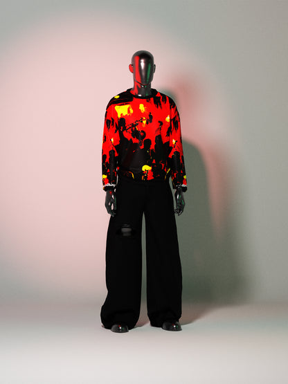 MIDNIGHT JAZZ SWEATSHIRT [UNISEX] [Regular fit]