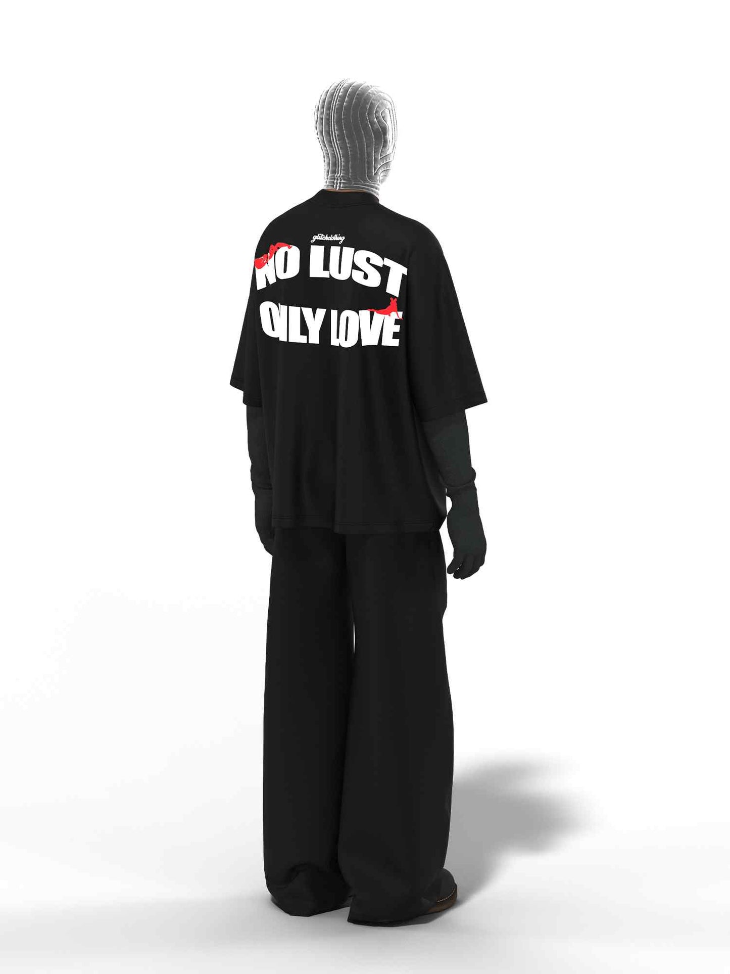 NO LUST, ONLY LOVE – Dark Mode T-SHIRT [UNISEX]