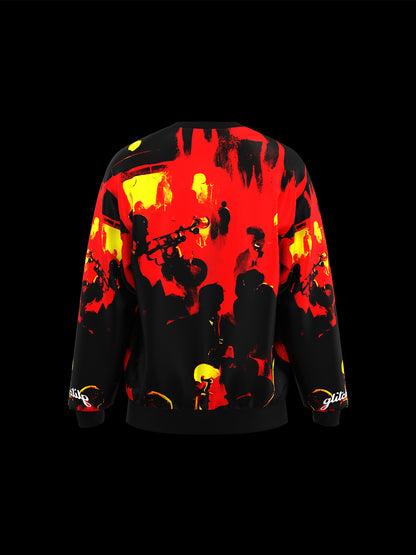 MIDNIGHT JAZZ SWEATSHIRT [UNISEX] [Regular fit]