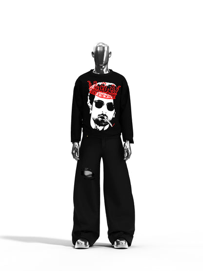 CROWNED IN CHAOS SWEATSHIRT [UNISEX][HEAVYWEIGHT]