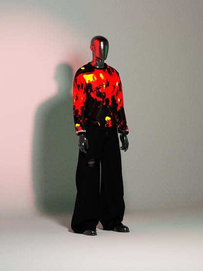 MIDNIGHT JAZZ SWEATSHIRT [UNISEX] [Regular fit]