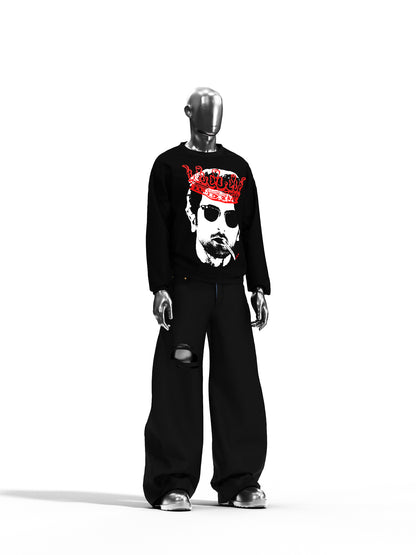 CROWNED IN CHAOS SWEATSHIRT [UNISEX][HEAVYWEIGHT]