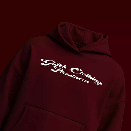 MAROON UNISEX HEAVYWEIGHT HOODIE