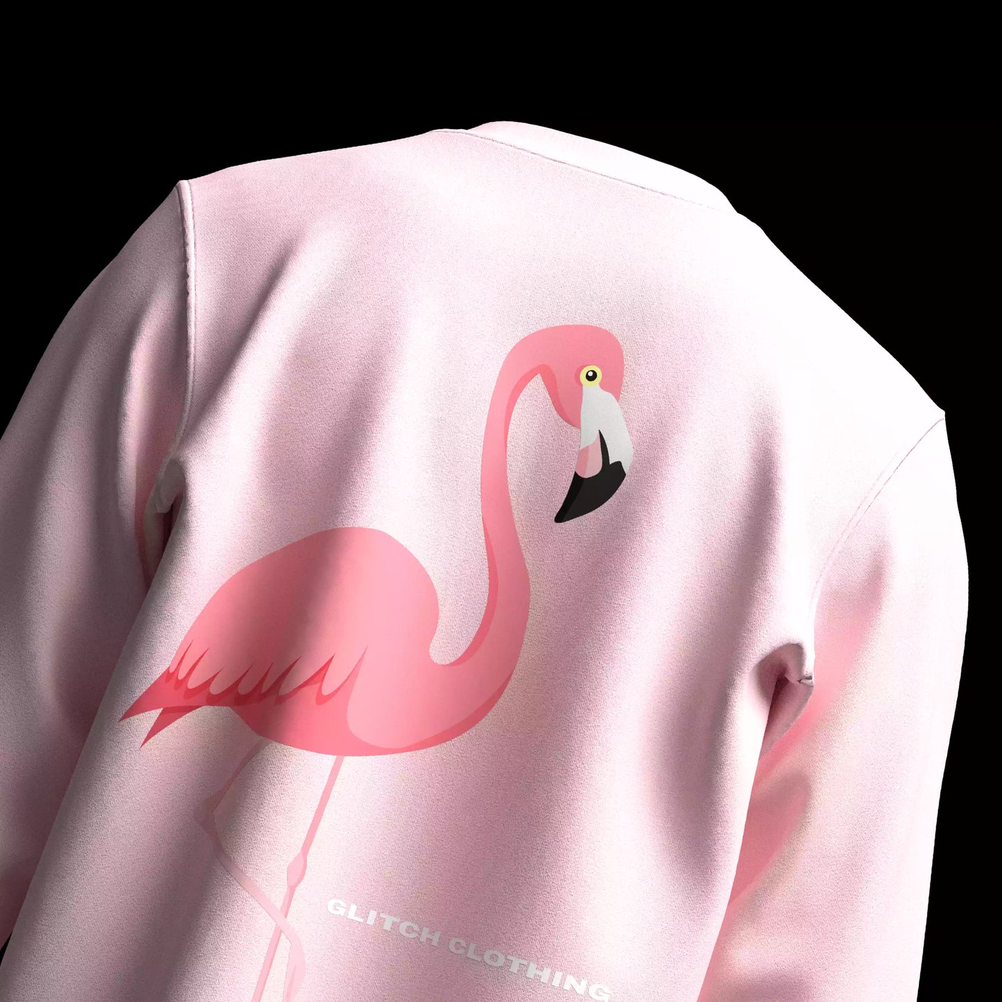 "OISEAU ROSE" UNISEX OVERSIZED SWEATSHIRT