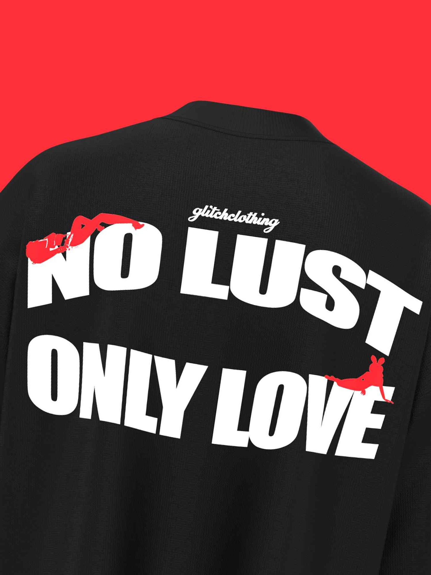 NO LUST, ONLY LOVE – Dark Mode T-SHIRT [UNISEX]
