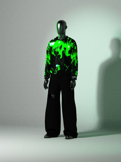 TOXIC GROOVE SWEATSHIRT [UNISEX] [Regular fit]