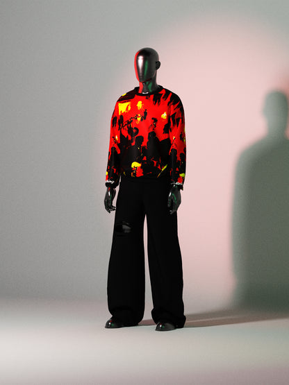 MIDNIGHT JAZZ SWEATSHIRT [UNISEX] [Regular fit]